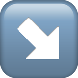 стрелка надолу и надясно