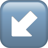 стрелка надолу и наляво