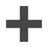 Удебелен знак плюс