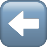 стрелка наляво