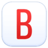Бутон с „B“ - Facebook
