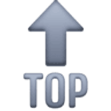 Стрелка с top - Facebook