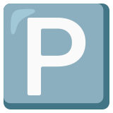 Бутон с „P“ - Noto Color Emoji