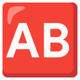 Бутон с „AB“ - Noto Color Emoji
