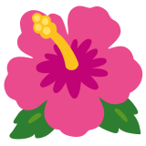 Хибискус - Noto Color Emoji