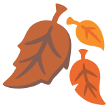 Паднало листо - Noto Color Emoji