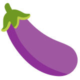 Патладжан - Noto Color Emoji