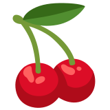 Череши - Noto Color Emoji