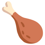 Пилешко бутче - Noto Color Emoji