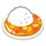 Ориз с къри - Noto Color Emoji