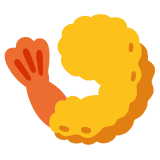 Пържена скарида - Noto Color Emoji