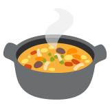 Тенджера с храна - Noto Color Emoji