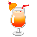 Тропическа напитка - Noto Color Emoji