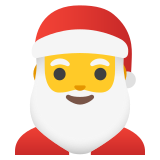 Дядо коледа - Noto Color Emoji