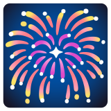 Фойерверки - Noto Color Emoji