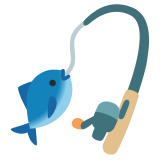 Въдица - Noto Color Emoji