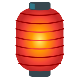Червен хартиен фенер - Noto Color Emoji