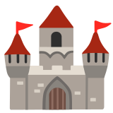 Замък - Noto Color Emoji