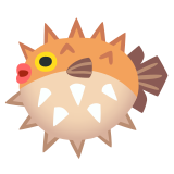 Риба балон - Noto Color Emoji