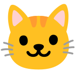 Муцуна на котка - Noto Color Emoji
