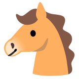 Муцуна на кон - Noto Color Emoji