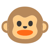 Лице на маймуна - Noto Color Emoji