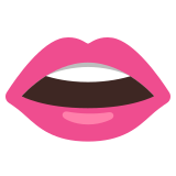 Уста - Noto Color Emoji
