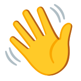 Махане с ръка - Noto Color Emoji