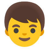 Момче - Noto Color Emoji