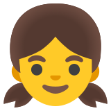 Момиче - Noto Color Emoji