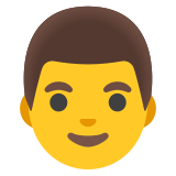 Мъж - Noto Color Emoji