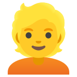 Блондин/ка - Noto Color Emoji