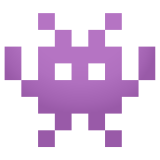 Извънземно чудовище - Noto Color Emoji