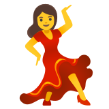 Танцьорка - Noto Color Emoji