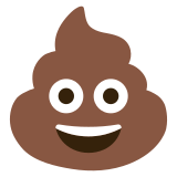 Изпражнение - Noto Color Emoji