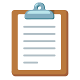 Клипборд - Noto Color Emoji