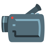 Видеокамера - Noto Color Emoji