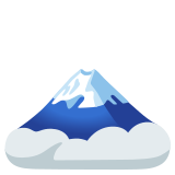 Връх Фуджи - Noto Color Emoji