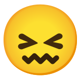 Смутено лице - Noto Color Emoji