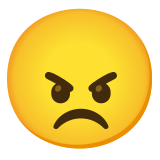 Ядосано лице - Noto Color Emoji