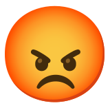 Гневно лице - Noto Color Emoji