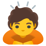 Покланящ се човек - Noto Color Emoji