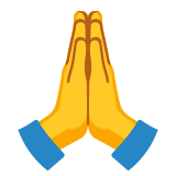 Събрани ръце - Noto Color Emoji