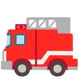 Пожарен автомобил - Noto Color Emoji