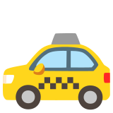 Такси - Noto Color Emoji