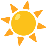 Слънце - Noto Color Emoji