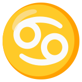 Зодиакален знак рак - Noto Color Emoji
