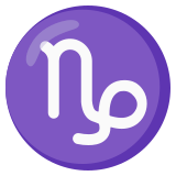 Зодиакален знак козирог - Noto Color Emoji