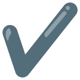 Удебелена отметка - Noto Color Emoji