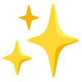 Звездички - Noto Color Emoji